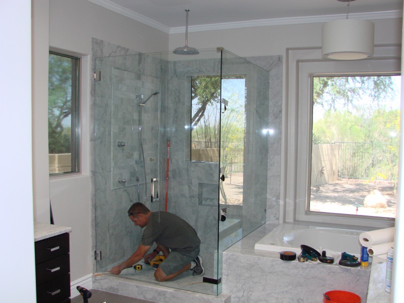Sliding shower doors pros and cons